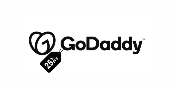 Limited-time GoDaddy discount code for flat 25% off storewide hosting plans.
